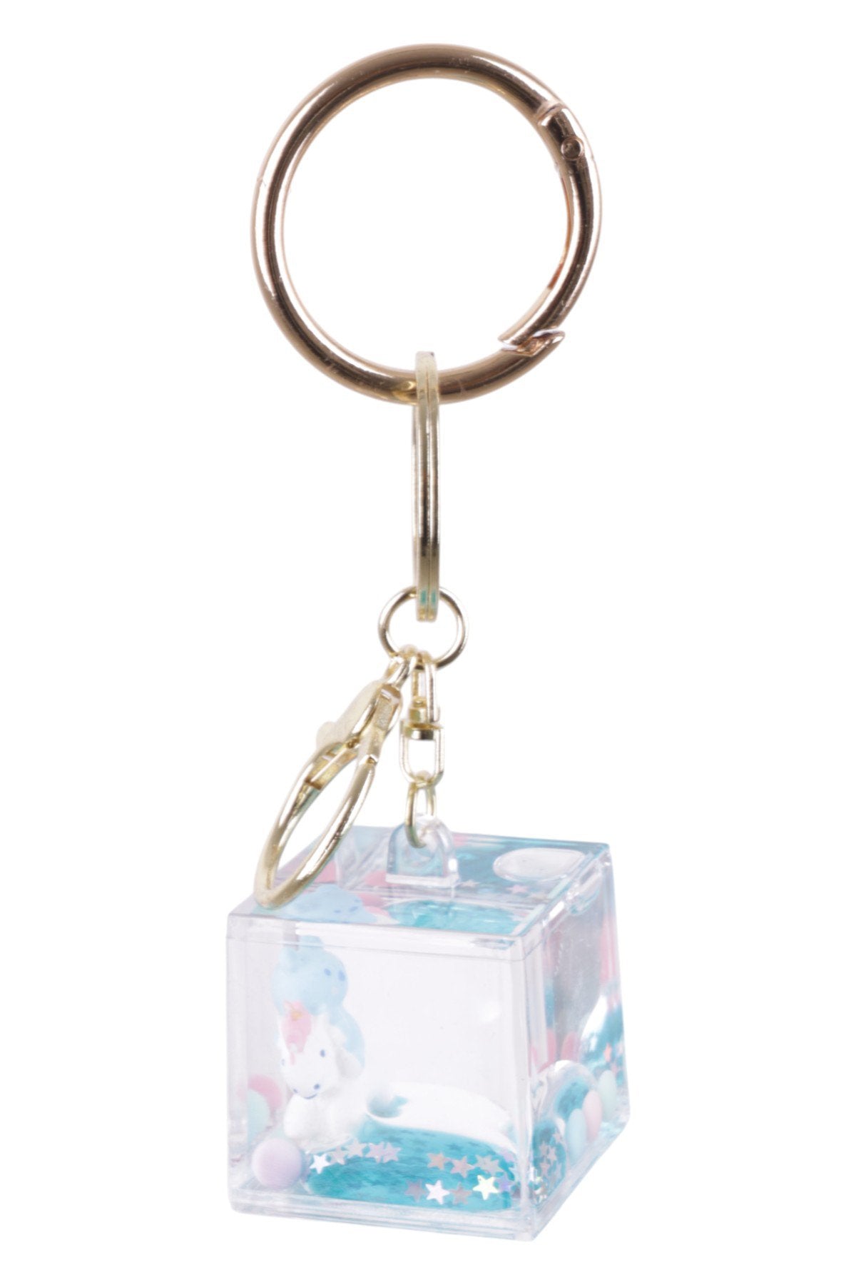 Sevimli Küp İçinde Unicorn Figürlü Charm