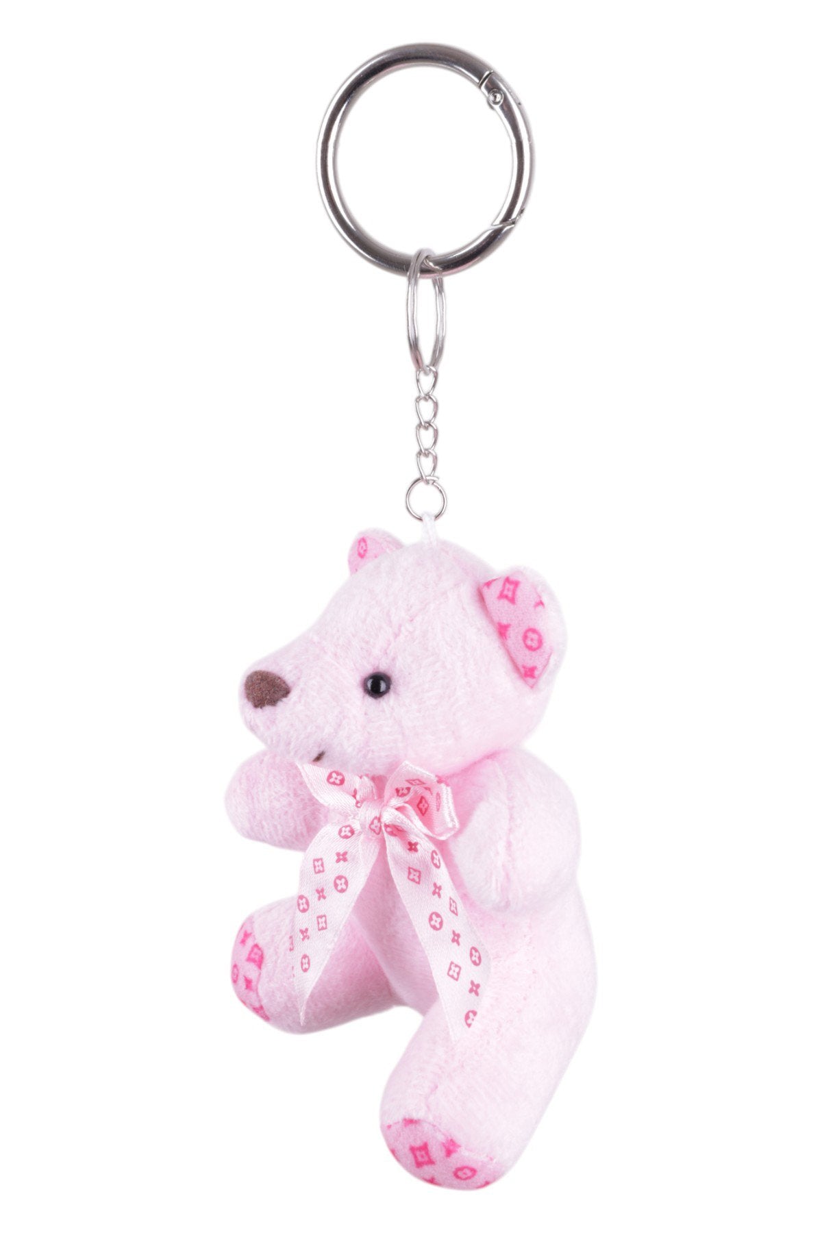 Pembe Peluş Ayıcık Charm – Sevimli ve Yumuşak Tasarım