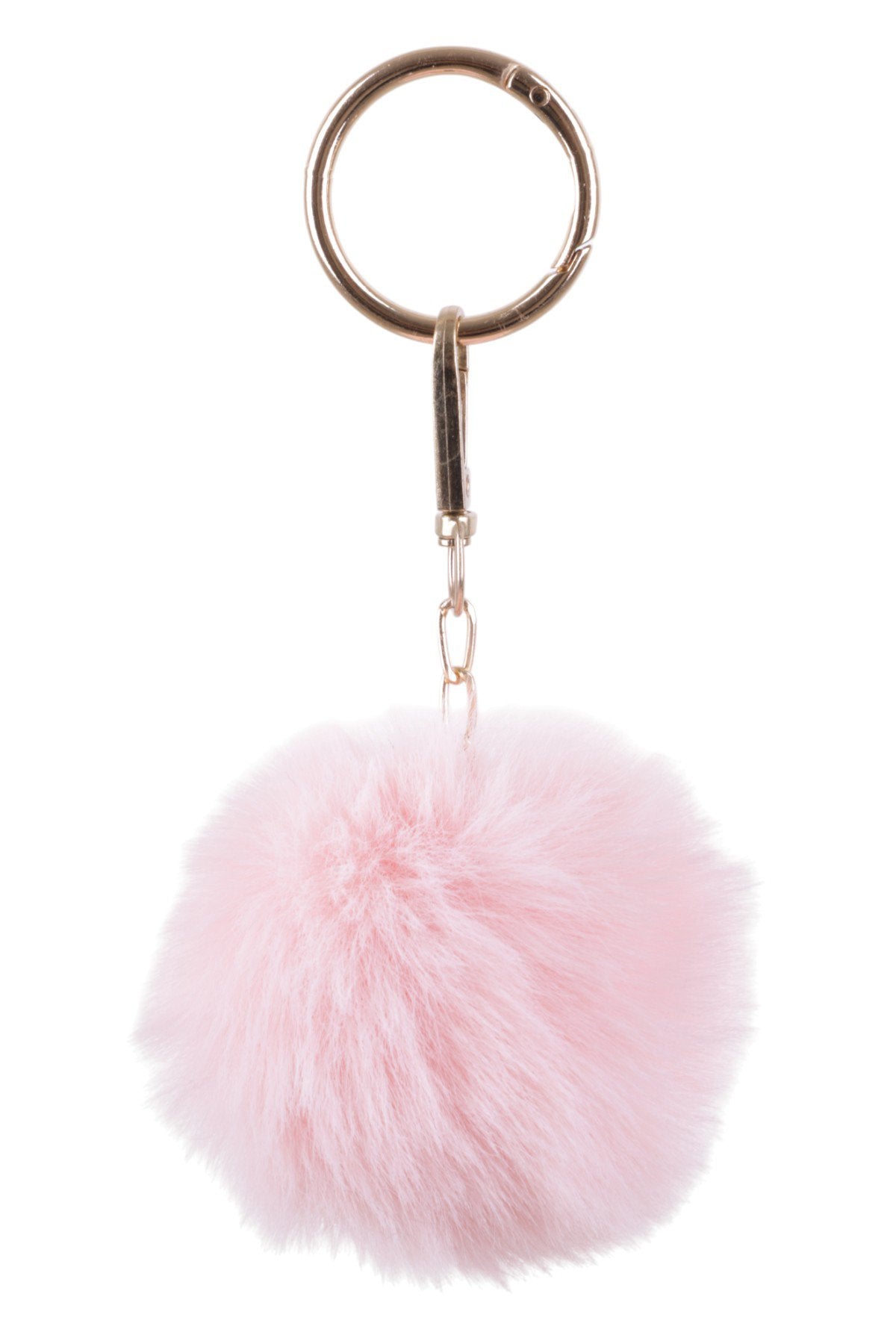 Yumuşak Pembe Ponpon Charm – Sevimli ve Şık Aksesuar
