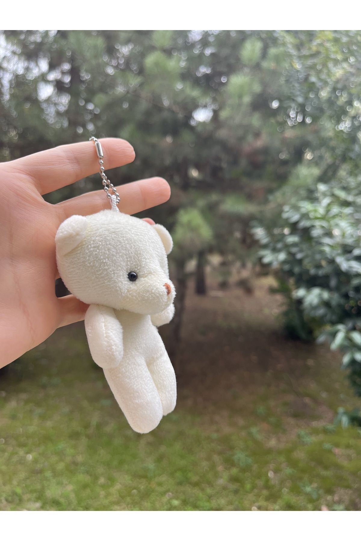 Yumuşacık Beyaz Pelüş Ayıcık – Sevimli ve Güvenli Arkadaş