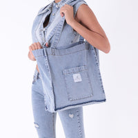 Caro - Açık Mavi - Kot BeryBag