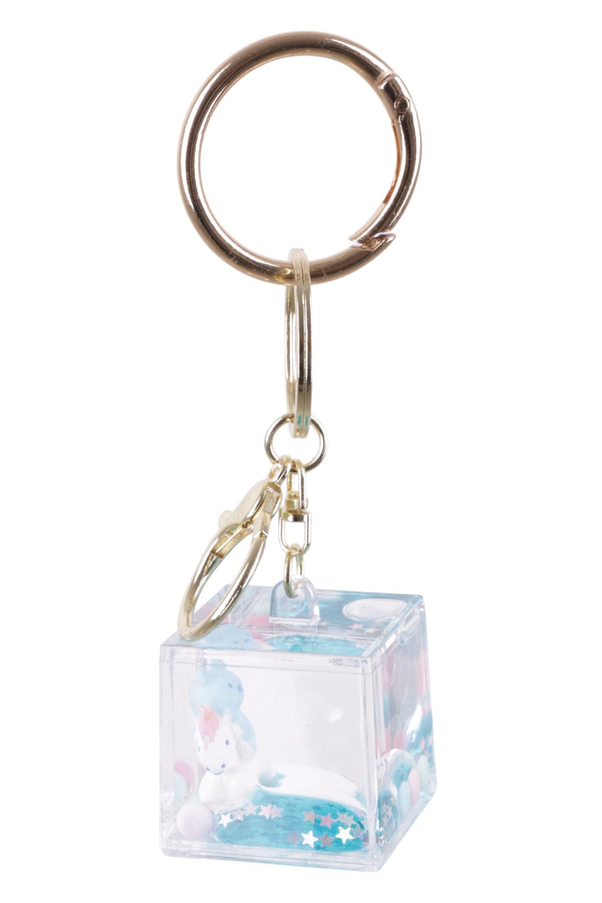 Sevimli Küp İçinde Unicorn Figürlü Charm