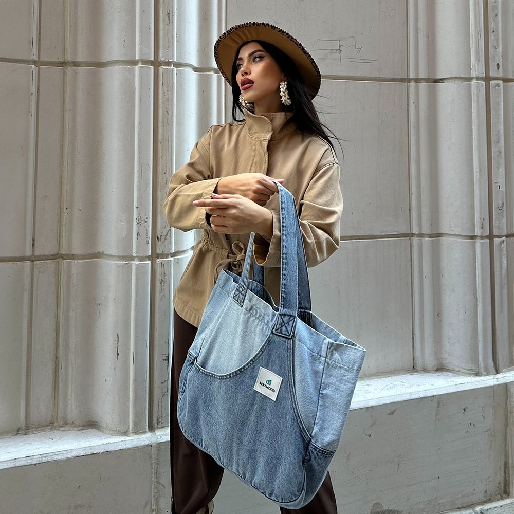 Gemini - Açık Mavi - Ters Kot BeryBag
