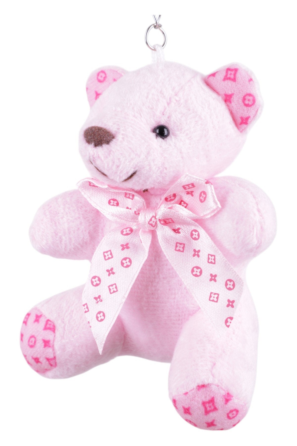 Pembe Peluş Ayıcık Charm – Sevimli ve Yumuşak Tasarım