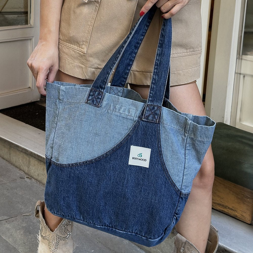 Gemini - Koyu Mavi - Ters Kot BeryBag