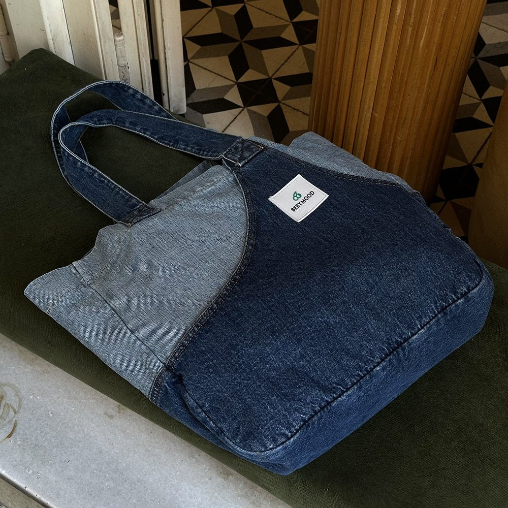 Gemini - Koyu Mavi - Ters Kot BeryBag