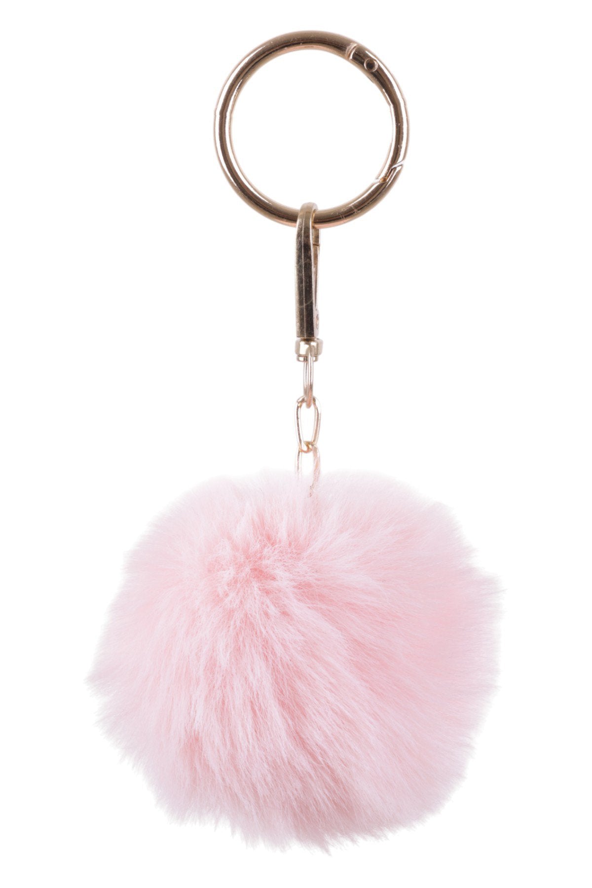 Yumuşak Pembe Ponpon Charm – Sevimli ve Şık Aksesuar