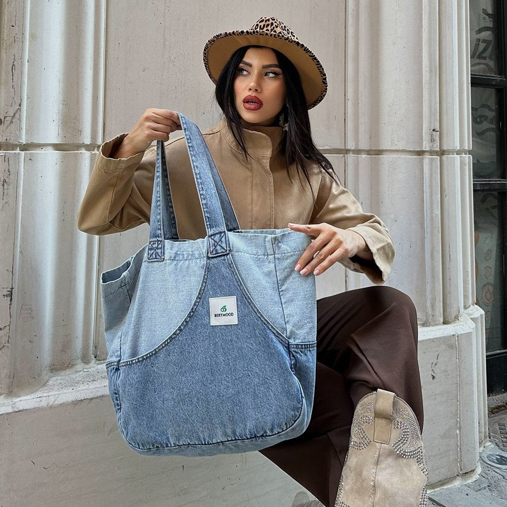 Gemini - Açık Mavi - Ters Kot BeryBag