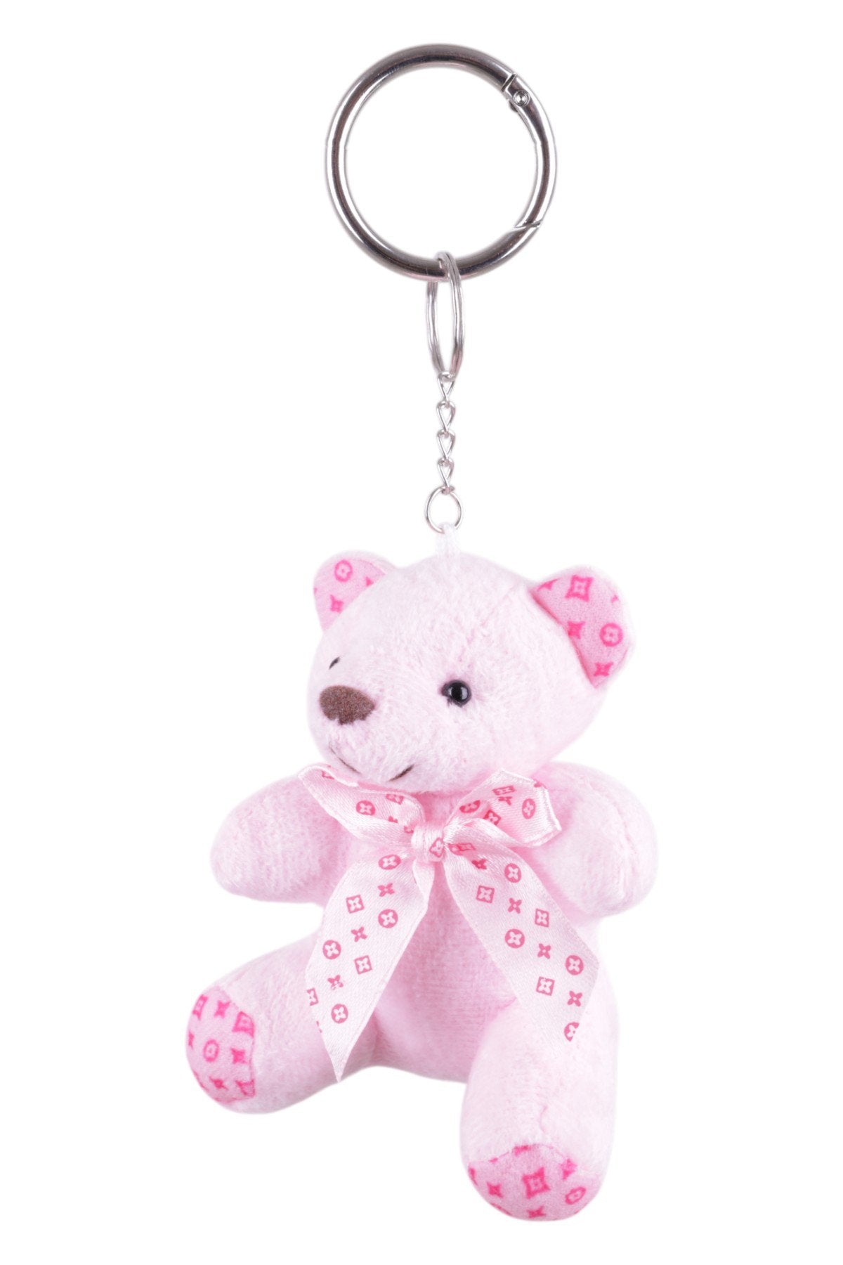 Pembe Peluş Ayıcık Charm – Sevimli ve Yumuşak Tasarım